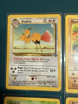 Pokemon Cards Bundle - JUNGLE SET - 8 Cards - Good/played/heavy played - Used - Image 3