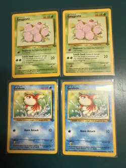 Pokemon Cards Bundle - JUNGLE SET - 8 Cards - Good/played/heavy played - Used - Image 4