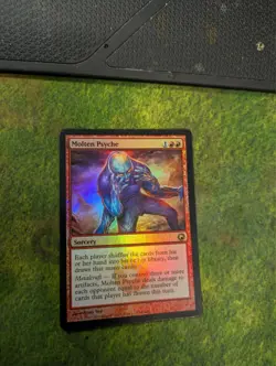 MTG magic cards 1x Molten Psyche - Foil Scars of Mirrodin NM-Mint, English - Image 1