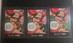 (3) One Piece DON!! Card English OP-13 - Image 1