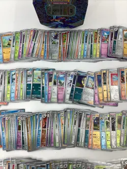 Pokemon Trading Card Game Ex Tin Quaquaval with Appx 400 Cards ALL HOLOS - Image 4