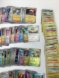 Pokemon Trading Card Game Ex Tin Quaquaval with Appx 400 Cards ALL HOLOS - Image 5