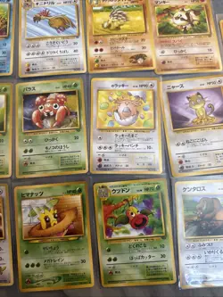 Pokemon TCG vintage Japanese 17 Card Lot - Jungle Rocket Gym Fossil NM/LP - Image 3