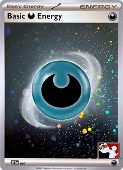 Basic Darkness Energy - 007 - Common - Cosmos Holo - NM - Prize Pack Series Card - Image 1