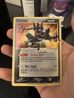 Greninja Gold Star - Celebrations Promo SWSH144 Pokemon Card NM - Image 3