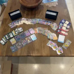 Massive Pokemon Collection Holo Reverse Holo Super Rare 1100 + TCG Card Lot C9 - Image 1