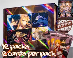 Alice Zuberg Asuna SAO Sword Art CP Gold Shatter Foil Holo Variant Card CP-001 - Image 3
