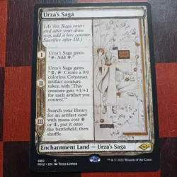 Mtg Urza's Saga NM/M Showcase Modern Horizons 2 Magic Land Card - Image 1
