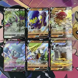 Pokemon Tcg Lot Of 6 V Cards NM/M English - Image 1