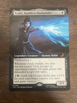 MTG Avatar Azula, Ruthless Firebender Borderless - Image 1