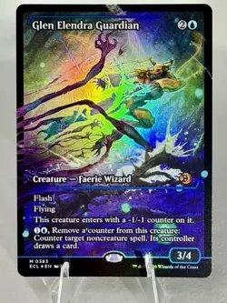 Glen Elendra Guardian (0383) (Showcase) Lorwyn Eclipsed Foil NM-M Unplayed MTG - Image 1