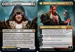 1x Valki, God of Lies // Tibalt, Cosmic Impostor ~~ Borderless NM-Mint, English - Image 1