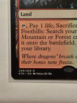 MTG | Khans of Takir | Wooded Foothills | Regular 249 - Image 5