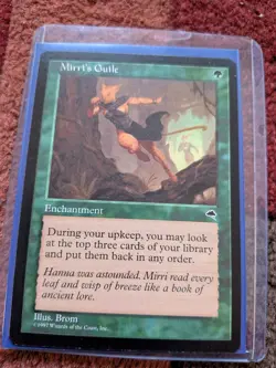 NM Mirri's Guile Tempest Mtg Magic the Gathering - Image 1