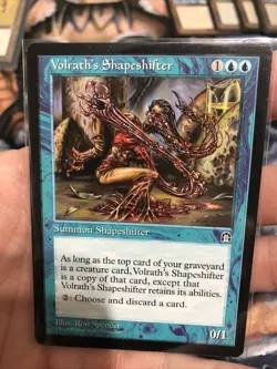 Volrath's Shapeshifter X (1) Stronghold Lp-nm - Image 1