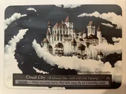 Unique Site Cloud City - Beta NM Sorcery: Contested Realm Non-Foil - Image 1