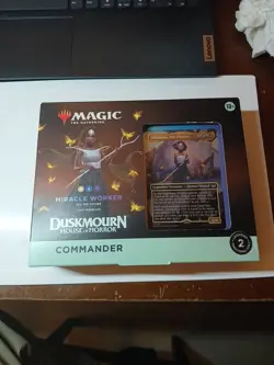 MTG Duskmourn House of Horror Miracle Worker Commander Deck- SEALED /damaged box - Image 1