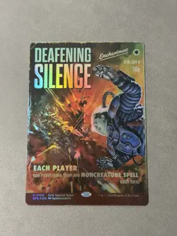 Deafening Silence (Showcase) 120 FOIL MTG Special Guests SPG NM - Image 1