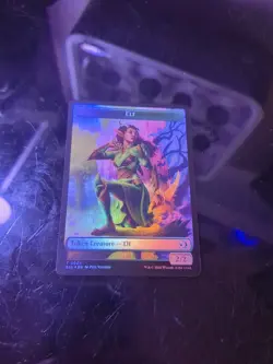 Kithkin | Elf FOIL - Double Sided Token - Lorwyn Eclipsed MTG - Image 1