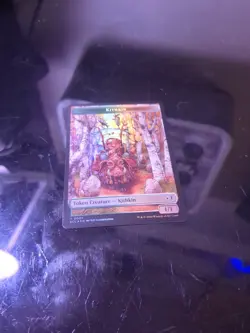 Kithkin | Elf FOIL - Double Sided Token - Lorwyn Eclipsed MTG - Image 2