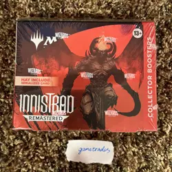MAGIC THE GATHERING INNISTRAD REMASTERED COLLECTOR BOOSTER BOX Sealed - Image 1