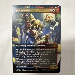 Vivi Ornitier Borderless Final Fantasy Regular Non FoilMTG Magic The Gathering - Image 1