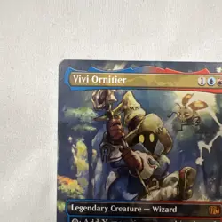 Vivi Ornitier Borderless Final Fantasy Regular Non FoilMTG Magic The Gathering - Image 2