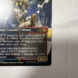 Vivi Ornitier Borderless Final Fantasy Regular Non FoilMTG Magic The Gathering - Image 4