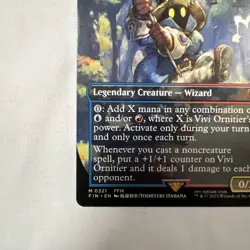 Vivi Ornitier Borderless Final Fantasy Regular Non FoilMTG Magic The Gathering - Image 5