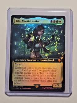 Magic The Gathering Final Fantasy Tifa, Martial Artist Extended Art Foil Mythic - Image 3