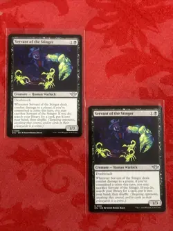 2x MTG - Servant of the Stinger - Outlaws of Thunder Junction NM x2 - Image 4