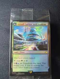 Stamped MTG Pre-release Balamb Garden, Magic The Gathering (Foil) Final Fantasy - Image 1