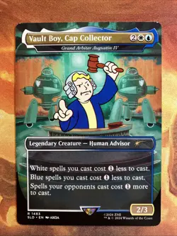 MTG Borderless Vault Boy, Cap Collector - Grand Arbiter Augustin IV SLD!! - Image 1
