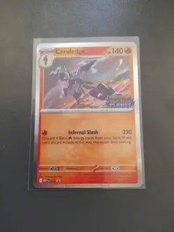 Ceruledge MEP 014 Phantasmal Flames Stamped Prerelease Pokemon Tcg Mep014 - Image 1