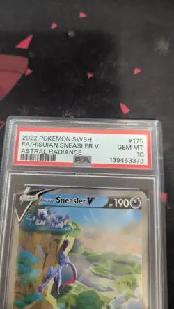 Pokemon Hisuian Sneasler v Astral Radiance Holo Ultra Rare Card 175/189 PSA10 - Image 2
