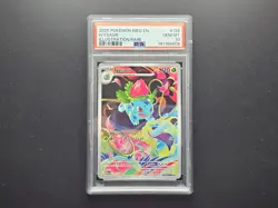 2025 Pokemon Mega Evolution Ivysaur Illustration Rare #134 PSA 10 GEM - Image 1