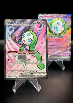 Pokemon Lot- Meloetta Ex 159/086 Sv & Meloetta Ex 044/086 : Black Bolt Holo - Image 3
