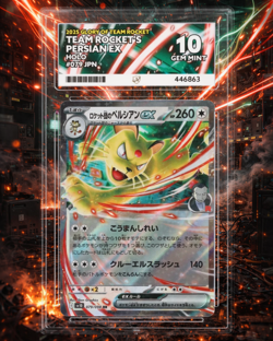 Pokemon Team Rockets Persian Ex 79 Ace 10 Gem Mint Japanese Glory of Team Rocket - Image 1