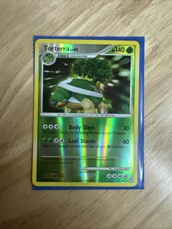 Pokemon TCG Torterra 17/130 Rare Holo Diamond and Pearl 2007 NM - Image 1