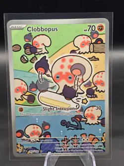 Pokemon TCG - Clobbopus 207/191 Illustrat Rare - Surging Sparks - Near Mint - Image 1