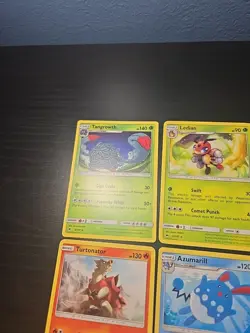 Pokemon TCG Sun Moon Burning Shadows RARE Partially Complete Set Ledian Slowking - Image 2