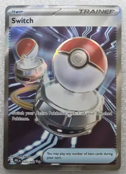 Pokemon - Phantasmal Flames - Switch 123/094 PACK FRESH!!! NM - Image 1