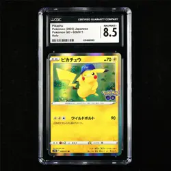 CGC 8.5 NM/MINT+ 2022 Pokemon JPN Pikachu 028/071 R - Image 1