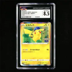 CGC 8.5 NM/MINT+ 2022 Pokemon JPN Pikachu 028/071 R - Image 2