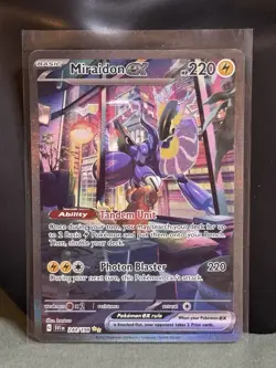 Pokemon Scarlet & Violet SVI EN Special Illustration Rare #244 Miraidon EX - Image 1