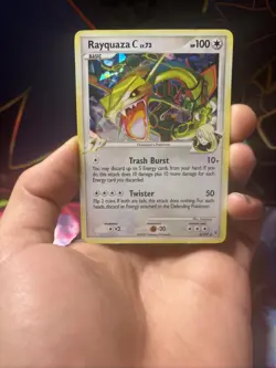 Pokemon TCG Rayquaza C Supreme Victors #8/147 Cracked Ice MP - Image 1