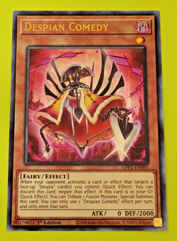 Yu-Gi-Oh Despian Comedy Ultra Rare 1st Edition GFP2-EN095 Nm - Image 1
