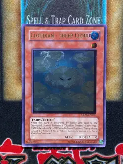 Yugioh Cloudian - Sheep Cloud GLAS-EN008 Ultimate Rare LP - Image 1