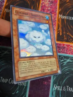 Yu-Gi-Oh! Cloudian - Sheep Cloud GLAS-EN008 Super Rare Unlimited Near Mint - Image 2