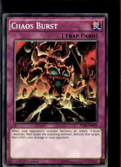 Yu-Gi-Oh! Chaos Burst YS16-EN039 1st Edition Non Holo - Image 1